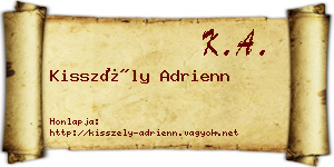 Kisszély Adrienn névjegykártya