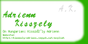 adrienn kisszely business card